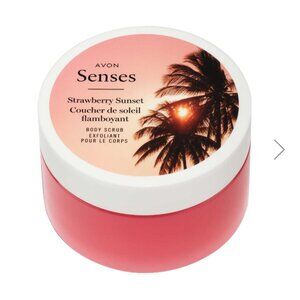 Senses strawberry sunset salt scrub